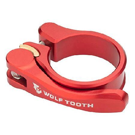 Wolf Tooth QR クイックリリースシートポストクランプ - 28.6mm レッド