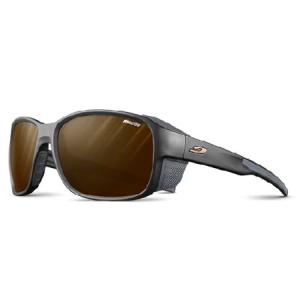 Julbo Montebianco 2 Mountain Sunglasses - Black Frame - Brown Lens (REACTIV 2-4 Polarized)