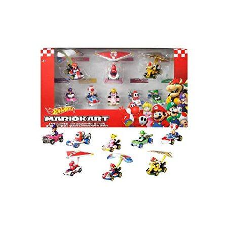 DieCast Hotwheels Mario Kart Cars 8 Pack [Collecto...