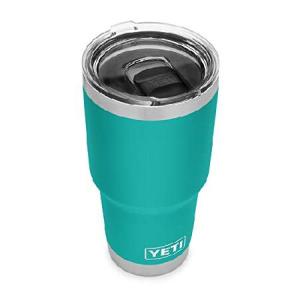 YETI Rambler 30 oz Tumbler, Stainless Steel, Vacuum Insulated with MagSlider Lid, Aquifer Blue｜awa-outdoor