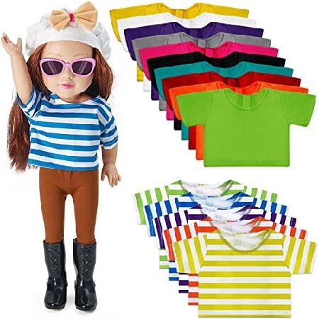 Skylety 15 Pieces 18 Inch Doll Clothes Assorted Co...