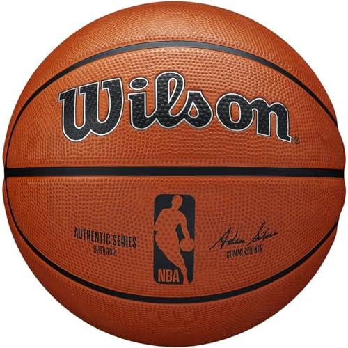 WILSON NBAオーセンティックシリーズ バスケットボール - アウトドア サイズ7~29.5イ...