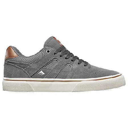Emerica Men's Tilt G6 Vulc Shoes,8,Grey/Tan