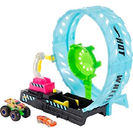 Hot Wheels Monster Trucks Glow in The Dark Epic Lo...