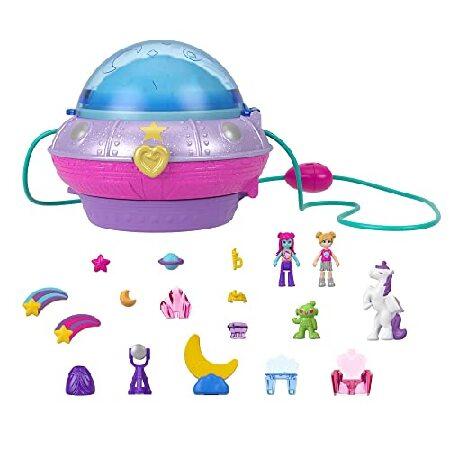 Polly Pocket Dolls and Accessories, Compact with 2...