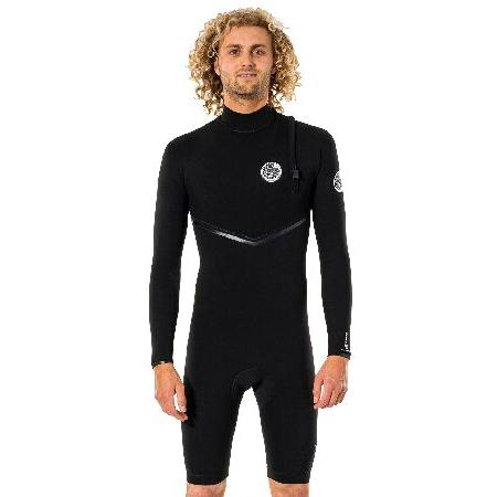 Rip Curl E-Bomb 2mm LS Zip Free Springsuit 0090-Bl...