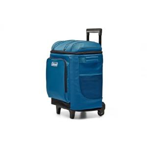 コールマン(Coleman) 冷却器シリーズ 断熱ポータブル車輪付きソフトクーラー 漏れ防止 42缶容量クーラー 高耐久ホイールとハンドルと氷保持