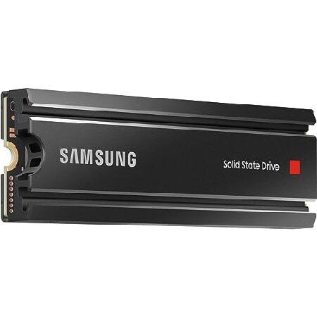 Samsung 980 PRO SSD ヒートシンク付き 2TB PCIe Gen 4 NVMe M...