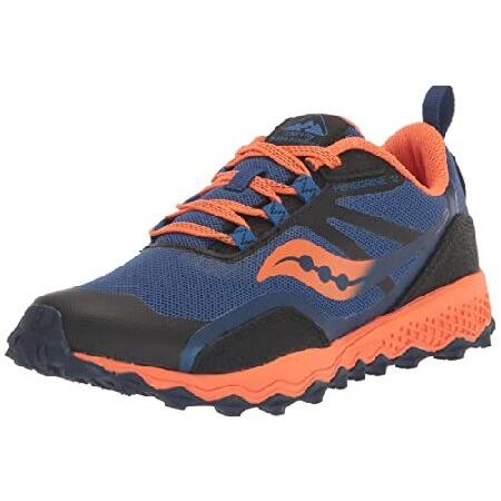 Saucony Peregrine 12 Shield Sneaker, Navy/Orange, ...