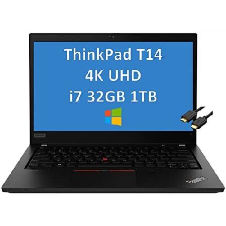 Lenovo Latest ThinkPad T14 14" UHD 4K Intel Quad-C...