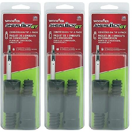 Wooster Brush R042 Sherlock GT 変換チップ 2個パック グリーン (3...