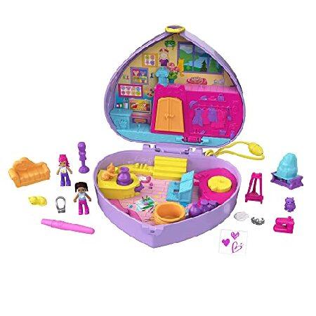 Polly Pocket Starring Shani Art Studio Compact, Mi...