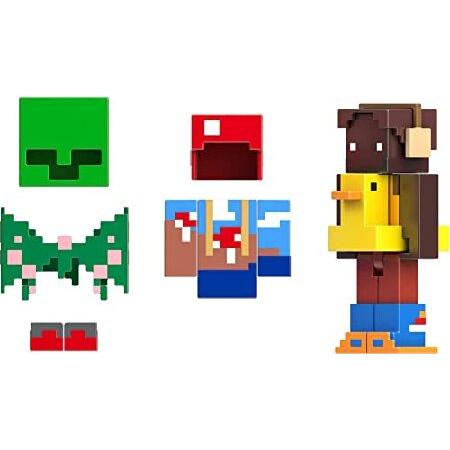 Mattel マインクラフト クリエイターシリーズ 拡張パック コレクション用組み立ておもちゃ 3....