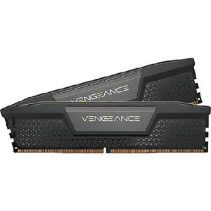 CORSAIR DDR5-5200MHz デスクトップPC用 メモリ VENGEANCE DDR5 64GB [32GB×2枚] CMK64GX5M2B5200C40 (PC5-41600)