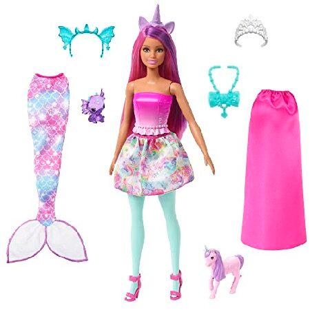 Barbie Dreamtopia Doll with Clothes ＆ Accessories,...