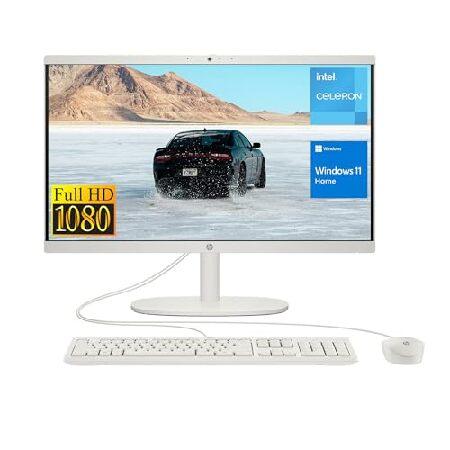 HP 2022 Newest All-in-One Desktop, 21.5" FHD Displ...