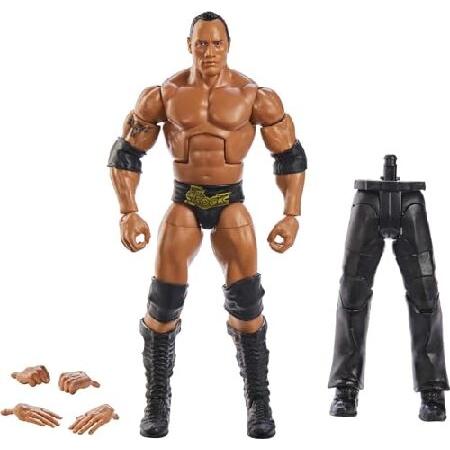 Mattel WWE ロックレッスルマニアエリートコレクション アクションフィギュア アクセサリー＆...