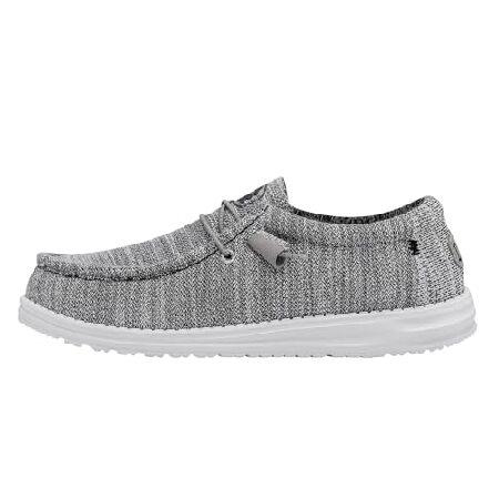 Hey Dude Men's Wally Stretch Mix Granite Size 12| ...