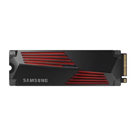 Samsung 990 PRO ヒートシンク SSD 1TB、NVMe M.2、最大速度7,450M...