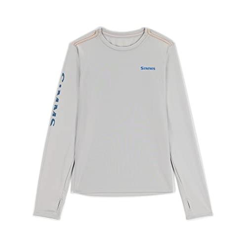 Simms Kid&apos;s Solar Tech Crewneck for Fishing, UPF 3...