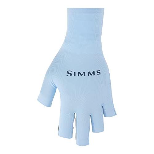 Simms SolarFlex UPF 50 Fingerless Fishing Gloves, ...