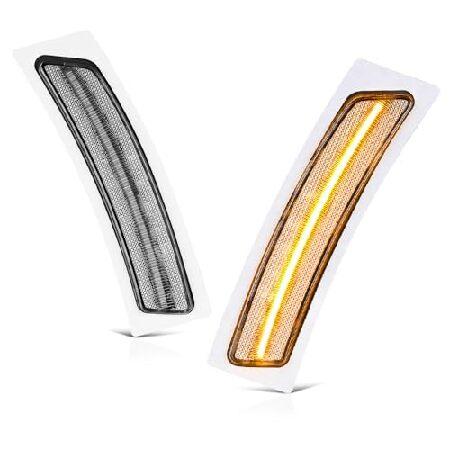 VIPMOTOZ Full LED Strip Side Marker Lights Fender ...