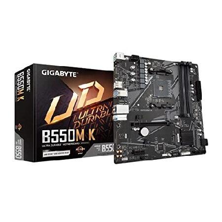 GIGABYTE B550M K マザーボード MicroATX [AMD B550チップセット搭載...