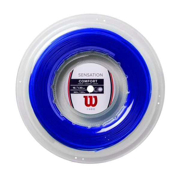 Wilson(ウイルソン) テニス ストリング ガット SENSATION BLUE 16 REEL...