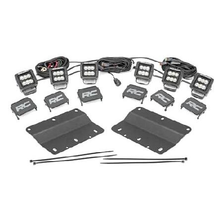 Rough Country Triple LED Fog Light Kit for Ford Br...