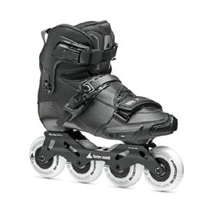 Rollerblade Crossfire Unisex Adult Slalom Inline Skate, Black, Urban Performance Inline Skates