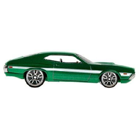 Mattel Hot Wheels 1:64スケール 1972 フォード グラン トリノ スポーツ ...