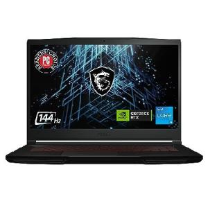 MSI GF63 薄型ゲーミングノートパソコン:第11世代 Intel Core i5、GeForce RTX 2050、15.6インチ FHD、144Hz、8GB DDR4、512GB NVMe SSD、クーラーブースト5、Wi