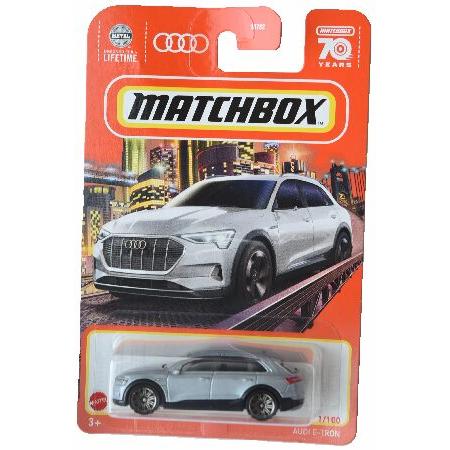Matchbox アウディ E トロン シルバー 70年 1/100