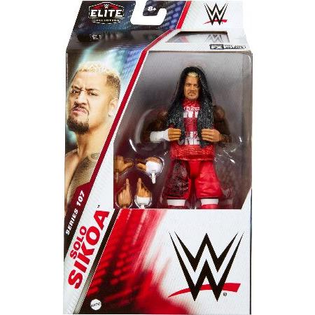 Mattel WWEエリートアクションフィギュア＆アクセサリー、シリーズ#107 ソロシコア6インチ...