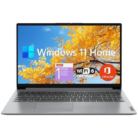 Lenovo IdeaPad 1 学生用ノートパソコン 15.6インチ FHDディスプレイ、Inte...