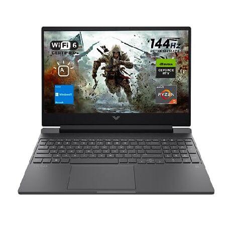 HP Victus 15 Gaming Laptop, 15.6" FHD 144Hz Displa...