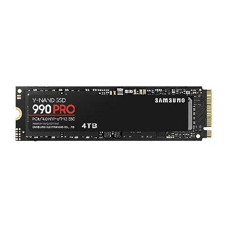 SAMSUNG 990 PRO SSD 4TB PCIe 4.0 M.2 2280 内蔵ソリッドステ...