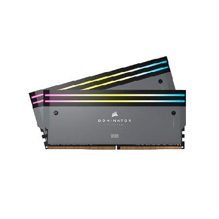 CORSAIR Dominator Titanium RGB DDR5 32GB (2x16GB) ...