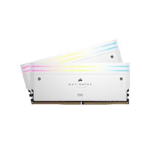 CORSAIR DDR5-6400MHz デスクトップPC用メモリ DOMINATOR TITANIUM DDR5シリーズ (PC5-51200) Intel XMPメモリキット 32GB ホワイト [16GB×2枚] CL32 CMP32GX5M