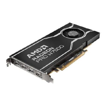 AMD Radeon PRO W7500 8GB RDNA3 ワークステーショングラフィックスカード...
