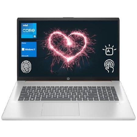 HP 2023 17t Premium Rose Gold Laptop, 17.3" HD+ To...