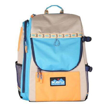 KAVU パシフィックリムショットディスクゴルフバッグ パッド入りフリスビーホルダーバックパック -...