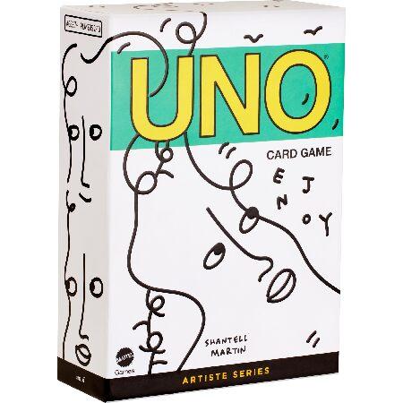 UNO Artiste Shantell Martin カードゲーム 子供用 大人＆家族の夜 コレク...