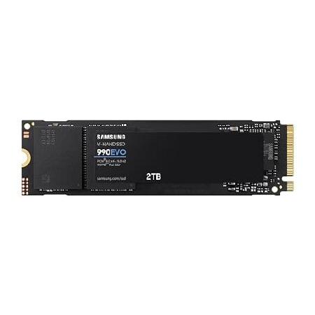 SAMSUNG 990 EVO SSD 2TB PCIe Gen 4x4 Gen 5x2 M.2 2...