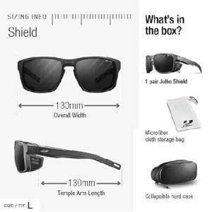 [Julbo] Shieldサングラス、ブルー、Lの詳細画像4