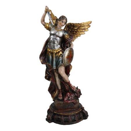 Ebros Gift Archangel Saint Michael Trampling The D...