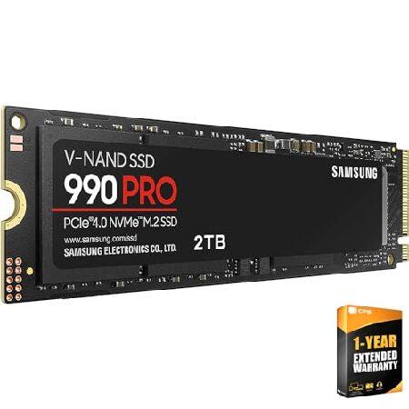 SAMSUNG MZ-V9P2T0B/AM 990 PRO PCIe 4.0 NVMe SSD 2T...