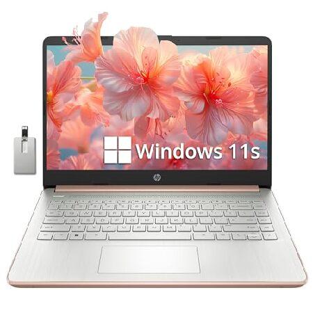HP Stream 14" HD BrightView Laptop, Intel Celeron ...
