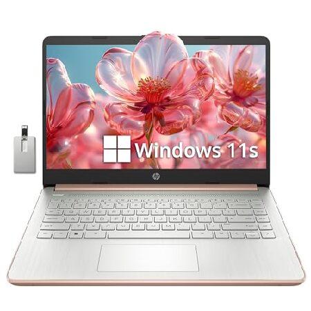 HP Stream 14" HD BrightView Laptop, Intel Celeron ...