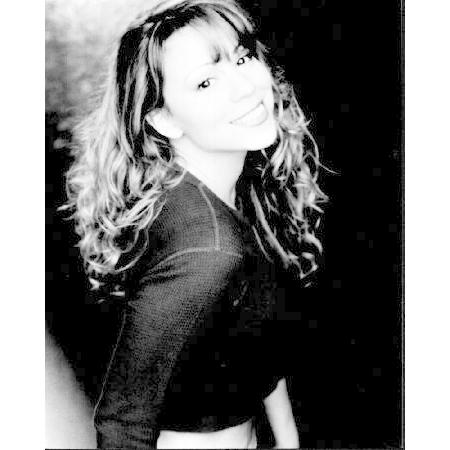 Posterazzi Mariah Carey Smiling Black And White Ph...